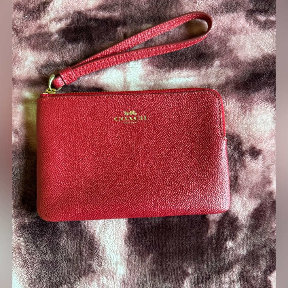 Coach wrist wallet